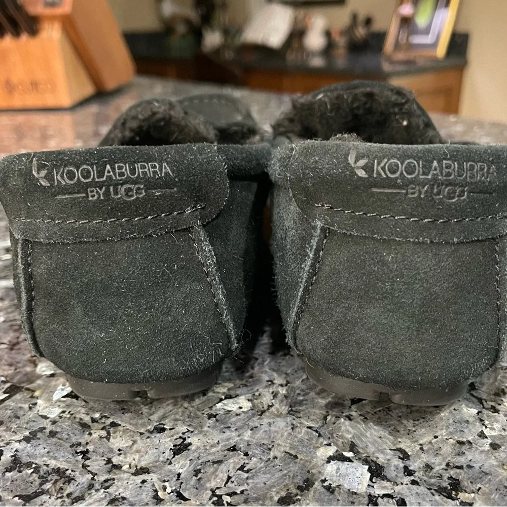 Koolaburra By UGG Men’s Black Tipton Slippers Size 10